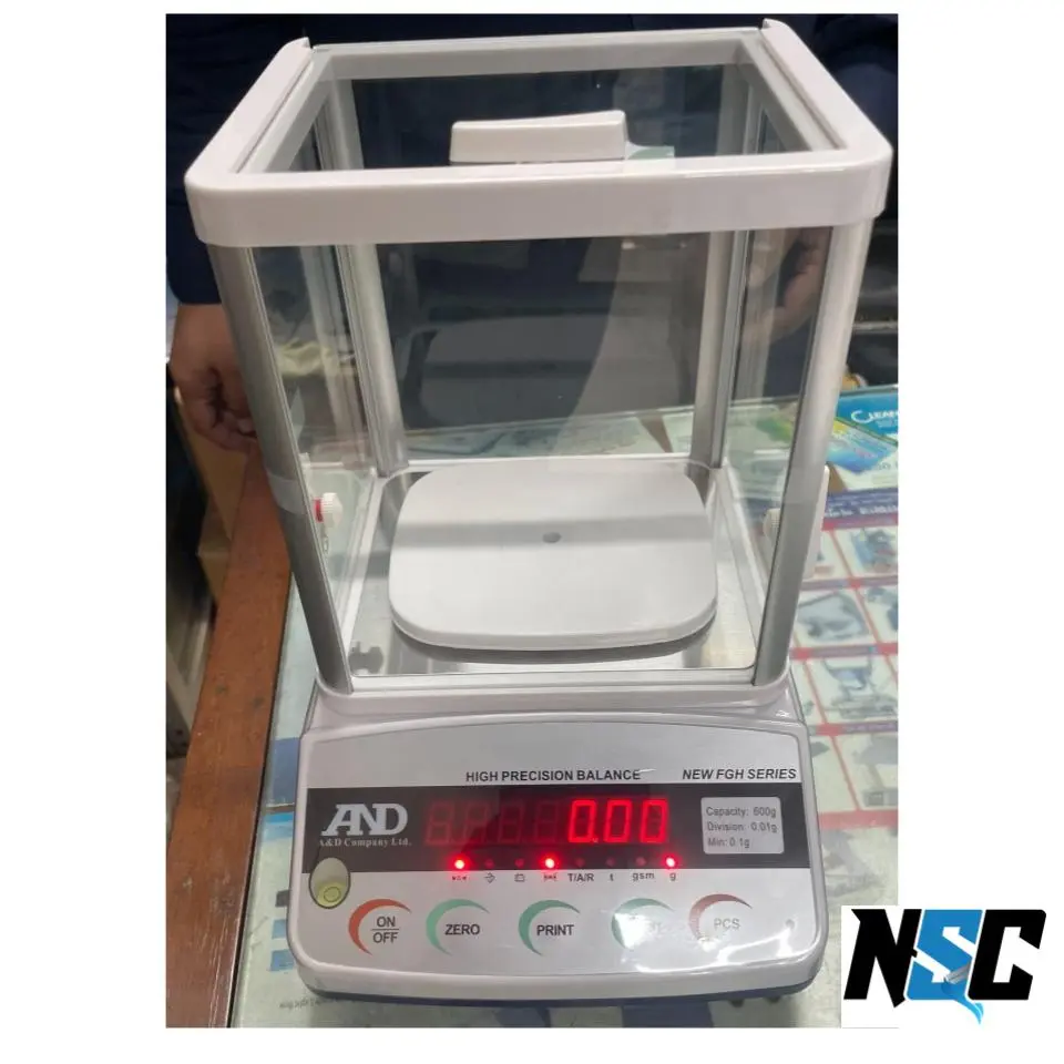 AND Digital Electronics Precision Balance 0.01-600g  FGH-600