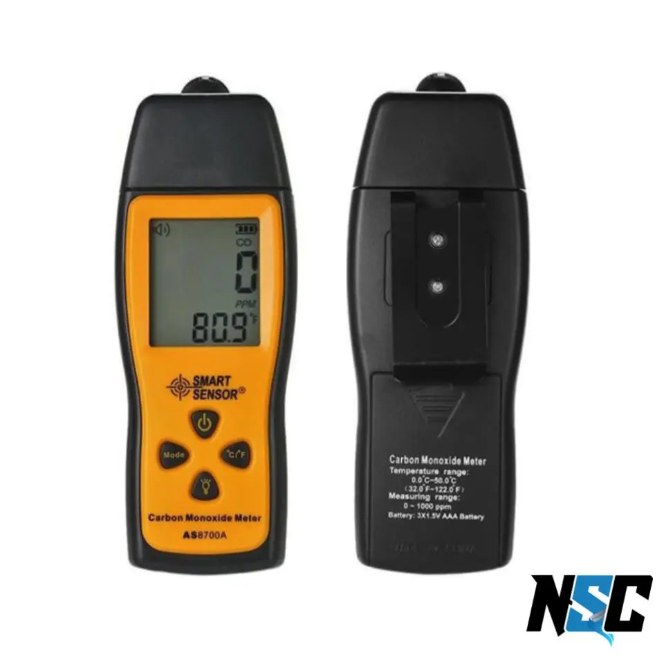 Smart Sensor Carbon Monoxide Gas Detector Meter AS8700A