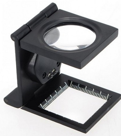 Magnifier glass with Counting Indicator