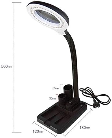 Magnifying Lamp - Magnifier with Light - Table and Desk Lamp Floor Stand