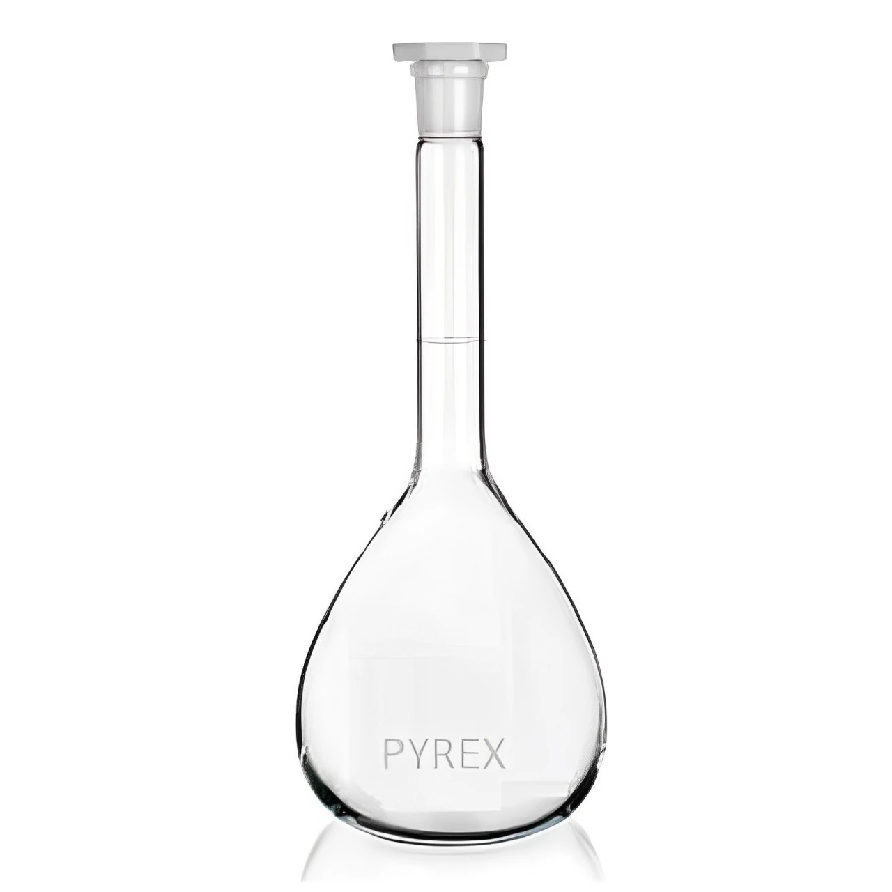 Pyrex Volumetric Flask with Stopper 1000 ml