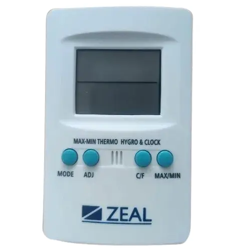 Zeal Temperature and Humidity Digital Hygrometer PH1000